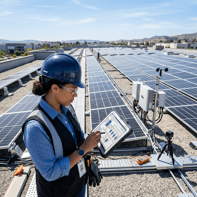 Étude photovoltaïque